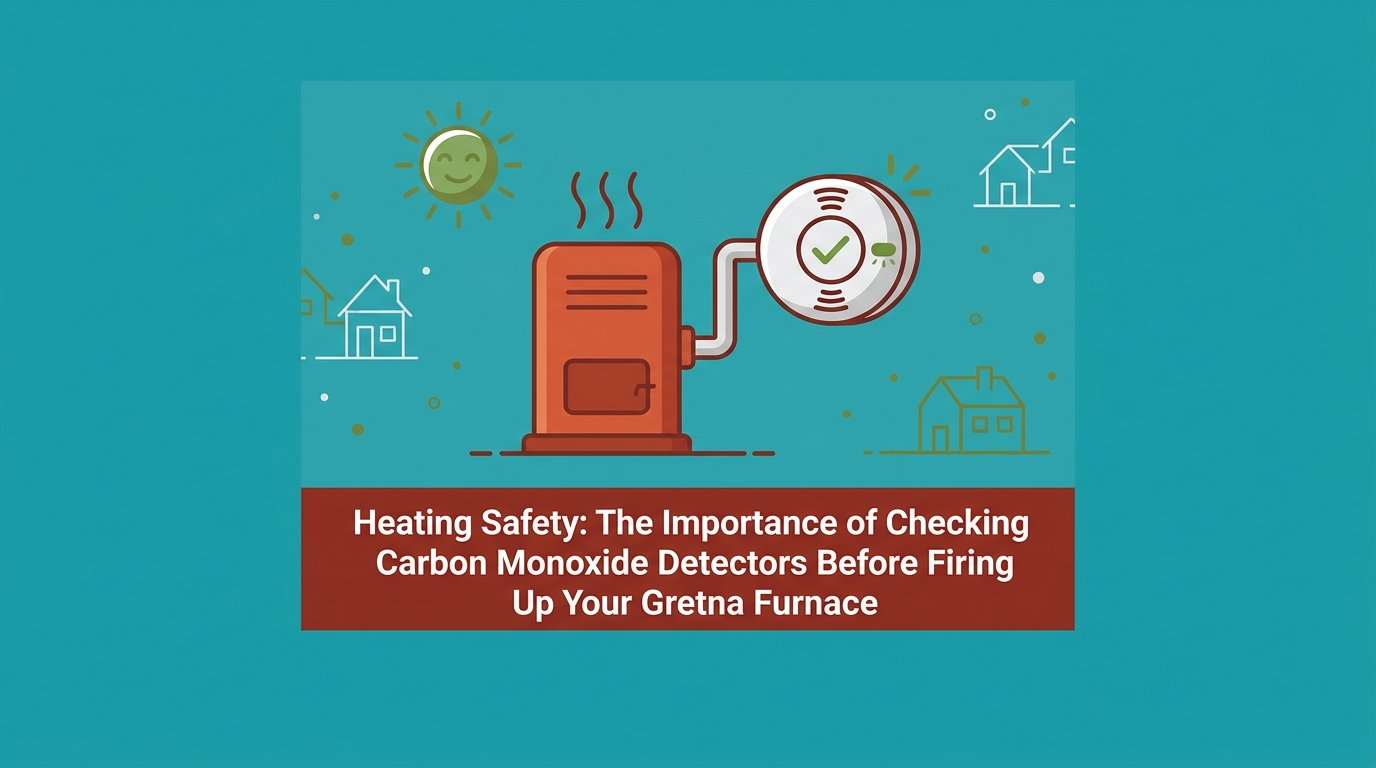 The Importance of Checking Carbon Monoxide Detectors Before Firing Up Your Gretna Furnace