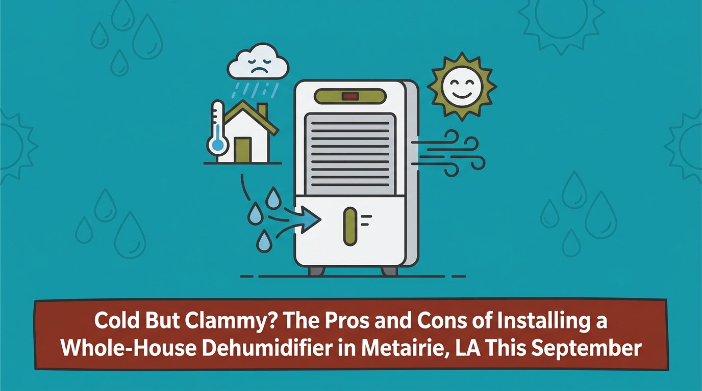 The Pros and Cons of Installing a Whole-House Dehumidifier in Metairie This September