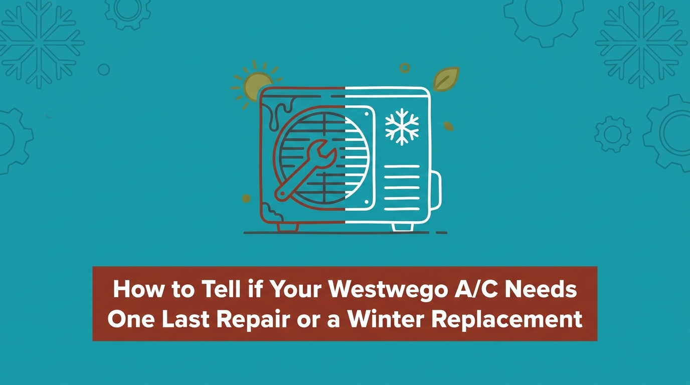 How to Tell if Your Westwego A/C Needs One Last Repair or a Winter Replacement