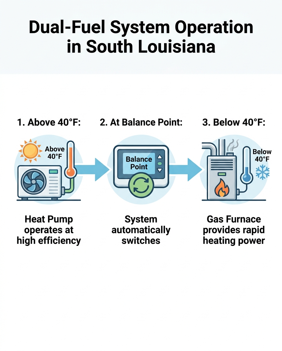Dual-Fuel System Operation in South Louisiana