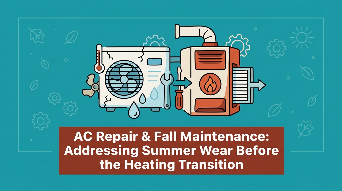 AC Repair & Fall Maintenance: Addressing Summer Wear Before the Heating Transition