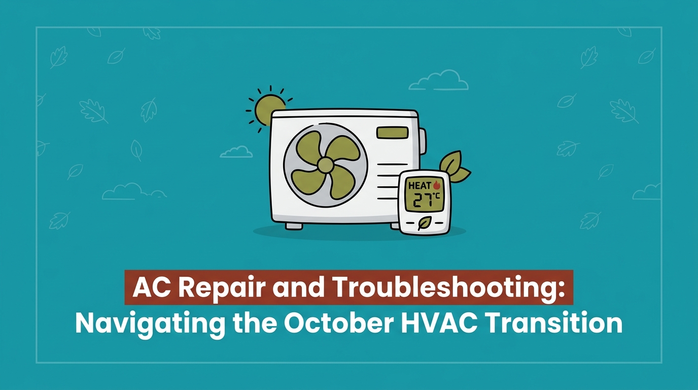 AC Repair and Troubleshooting: Navigating the October HVAC Transition