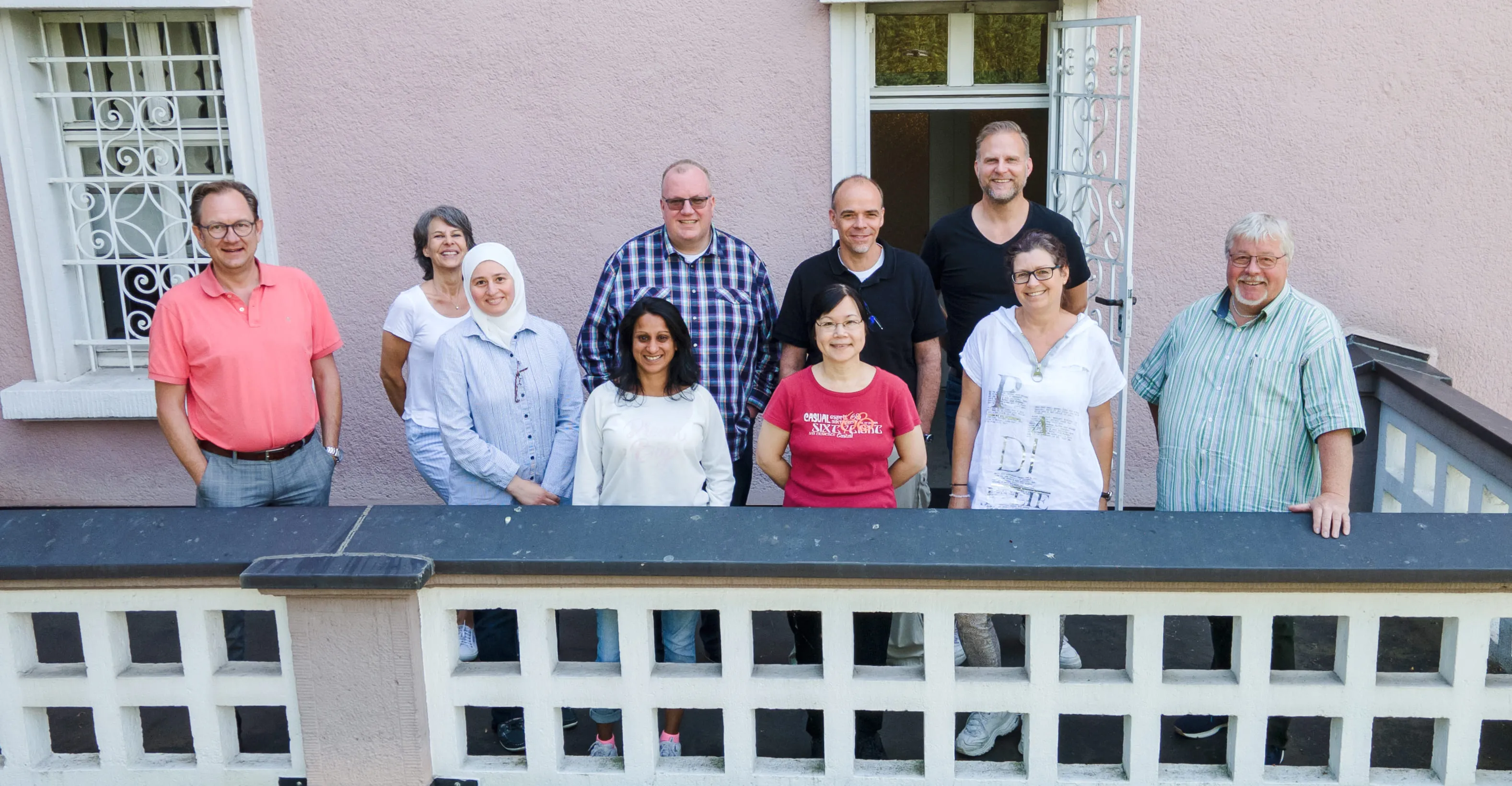 Gruppenfoto der Mitarbeiter des Ingenieurbüros