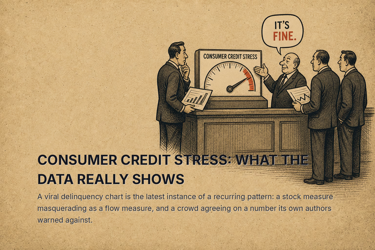 Consumer Credit Stress: What the Data Really Shows