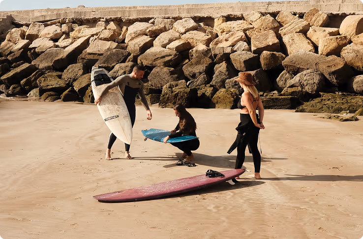 Surfing in Tamraght