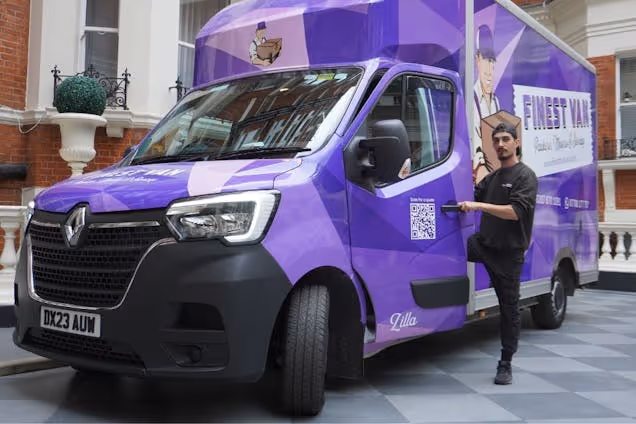 Finest Van - Van and Staff