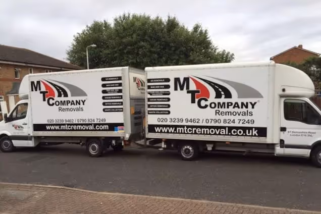 MTC Office Relocations London Vans
