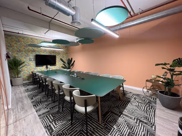 The boardroom at Runway East Brighton