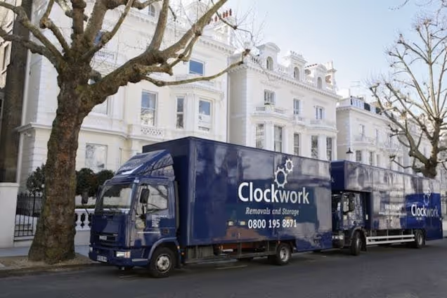 Clockwork Removals Bristol Vans