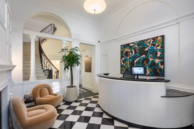 Spacemade Elmtree Reception Area