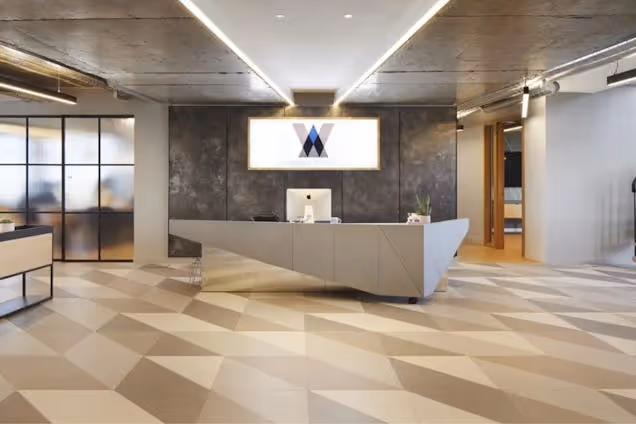 Alpha Works Birmingham Reception Area