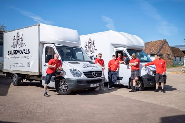 Sal Removals Vans and Workers