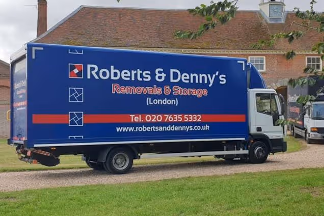 Roberts & Denny's Removals and Storage Van