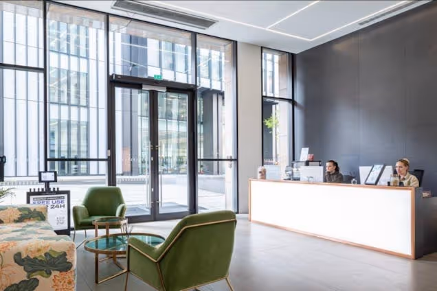 The Space Aldgate Reception Area