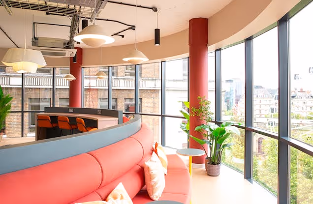 Break out space at Runway East Birmingham near private serviced offices