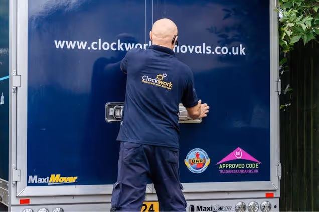 Clockwork Removals Van