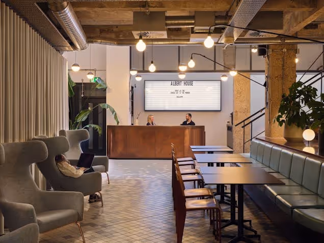 Reception are for Fora Albert House