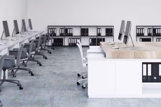 KN Office, Desks, Chairs, and Shelving Units