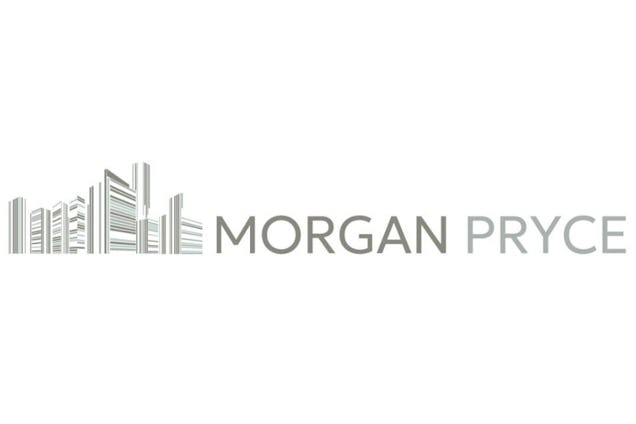 Morgan Pryce logo featuring a grey skyline silhouette next to the brand name in a clean grey font.