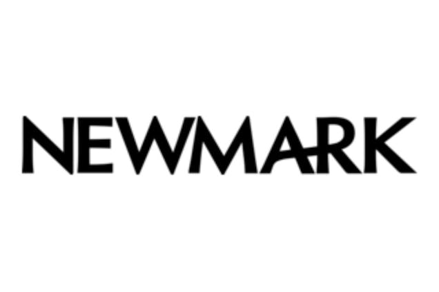 Newmark logo, featuring the brand name in bold black capital letters.
