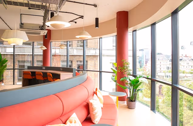 Break out space at Runway East Birmingham near private serviced offices