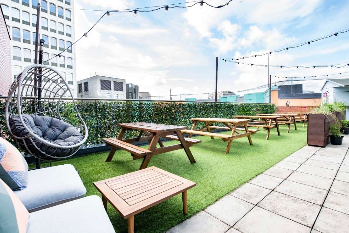 Roof terrace