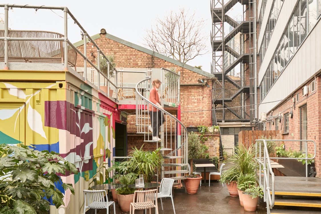 Member courtyard
