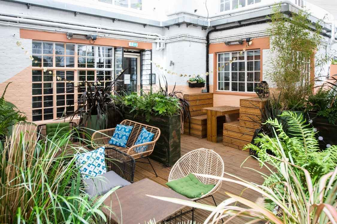Roof terrace