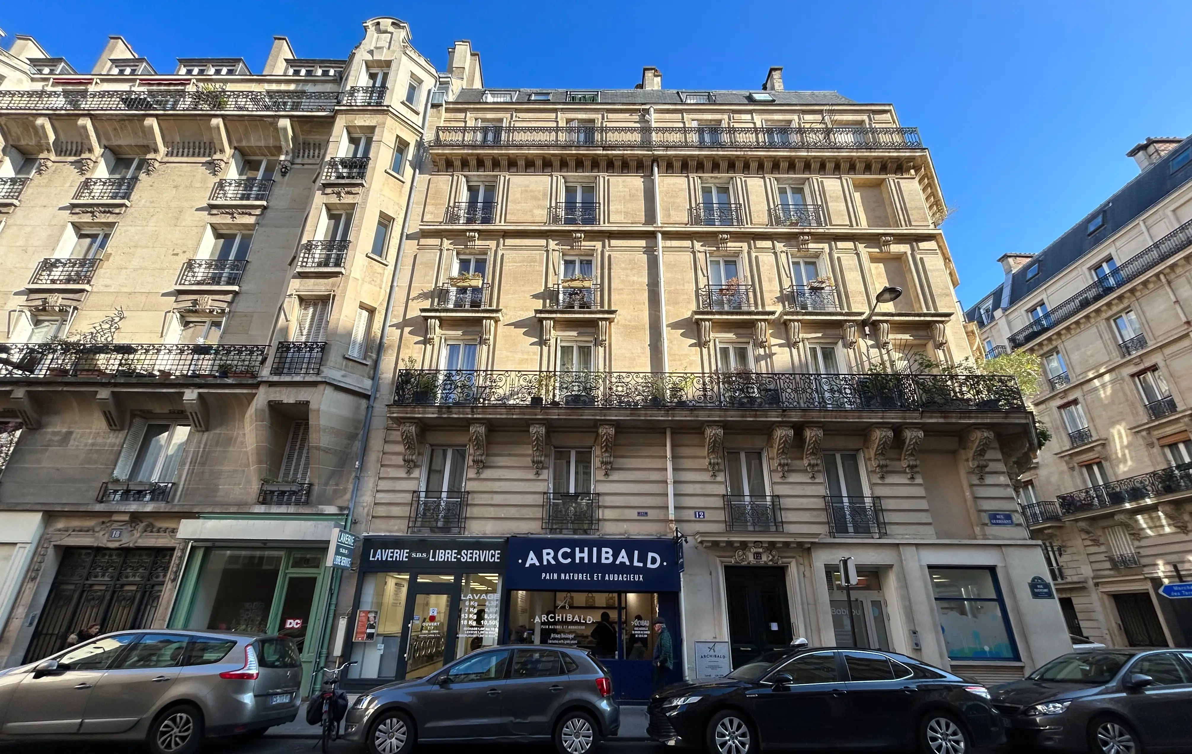 Photo d'un immeuble parisien