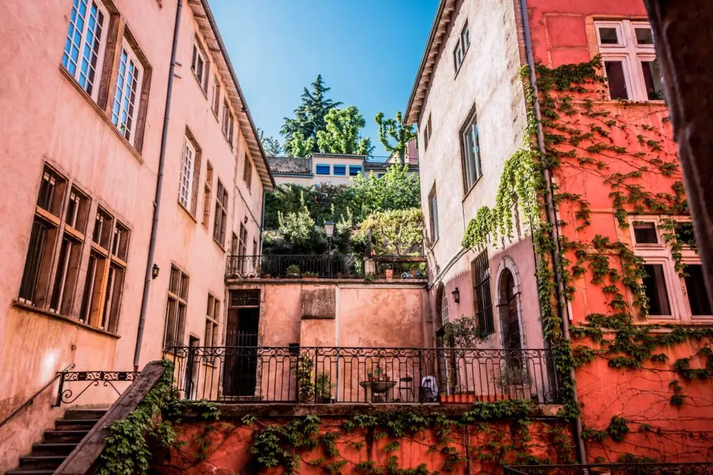 Photo de bâtiments à Lyon