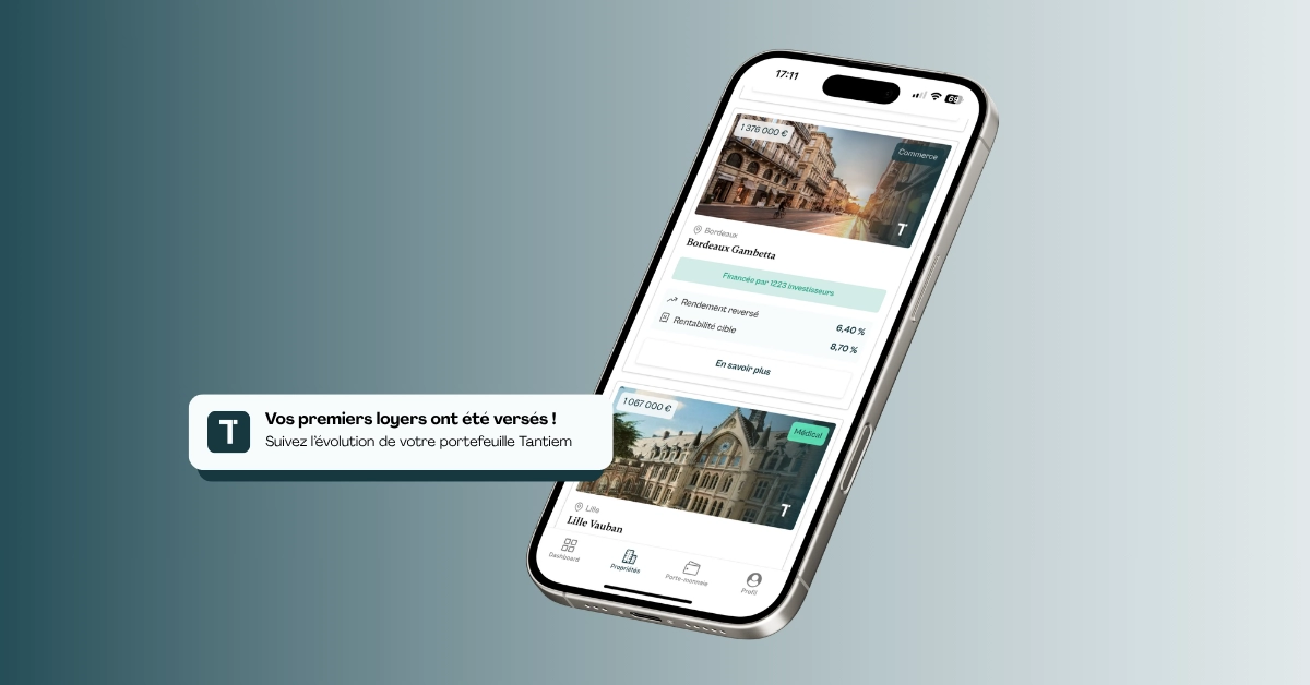 Nouvelle app mobile Tantiem