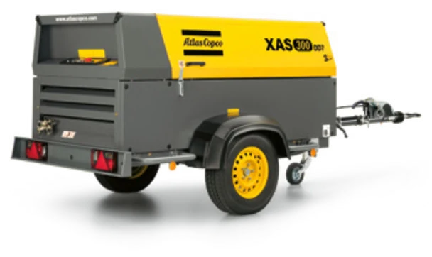 Atlas Copco XAS 300 portable diesel air compressor