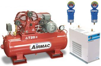 Airmac T20 Professional Package with dryer and filtration