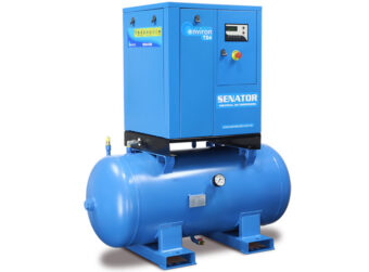 Senator TS4 tank-mounted rotary screw compressor