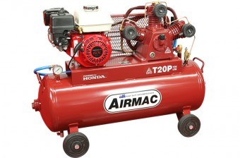 Airmac T20P Honda petrol-powered air compressor
