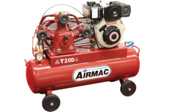 Airmac T20D Yanmar diesel-powered air compressor
