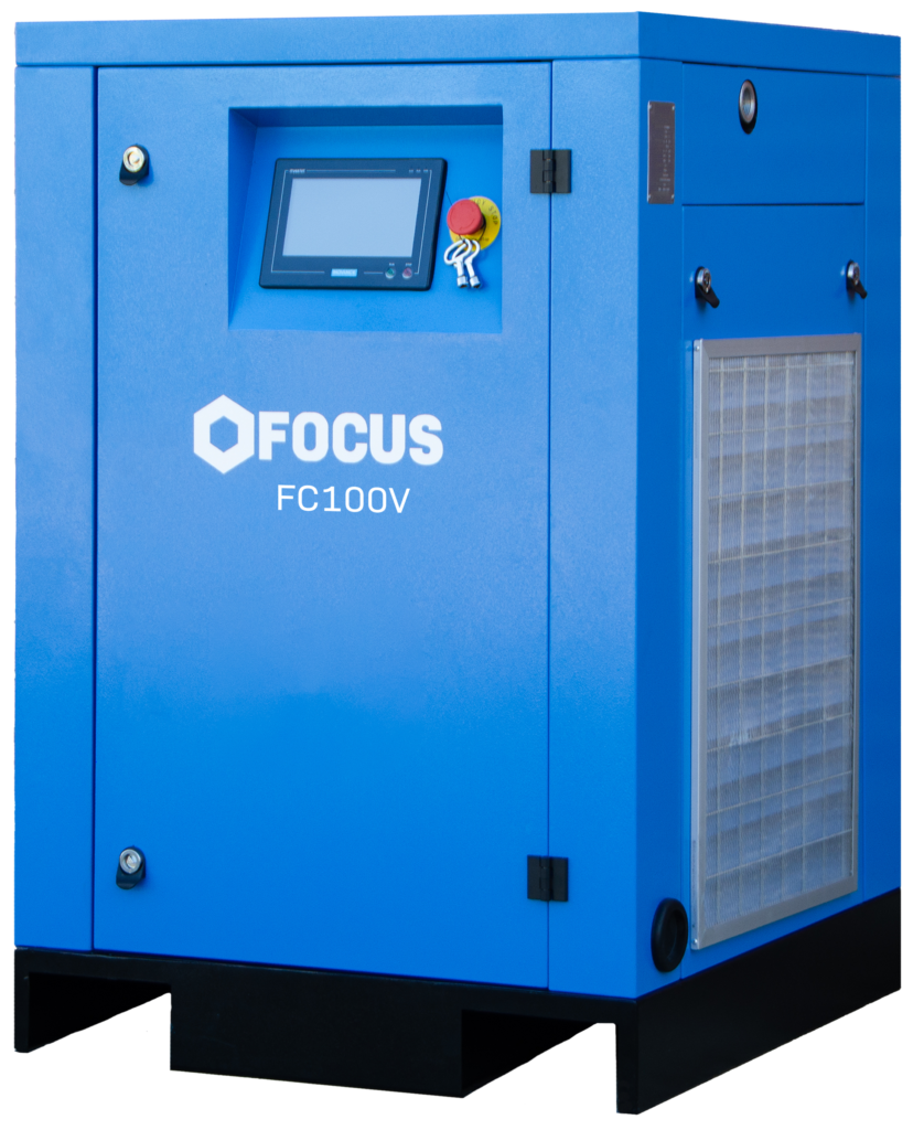 Focus FC100V variable-speed screw compressor