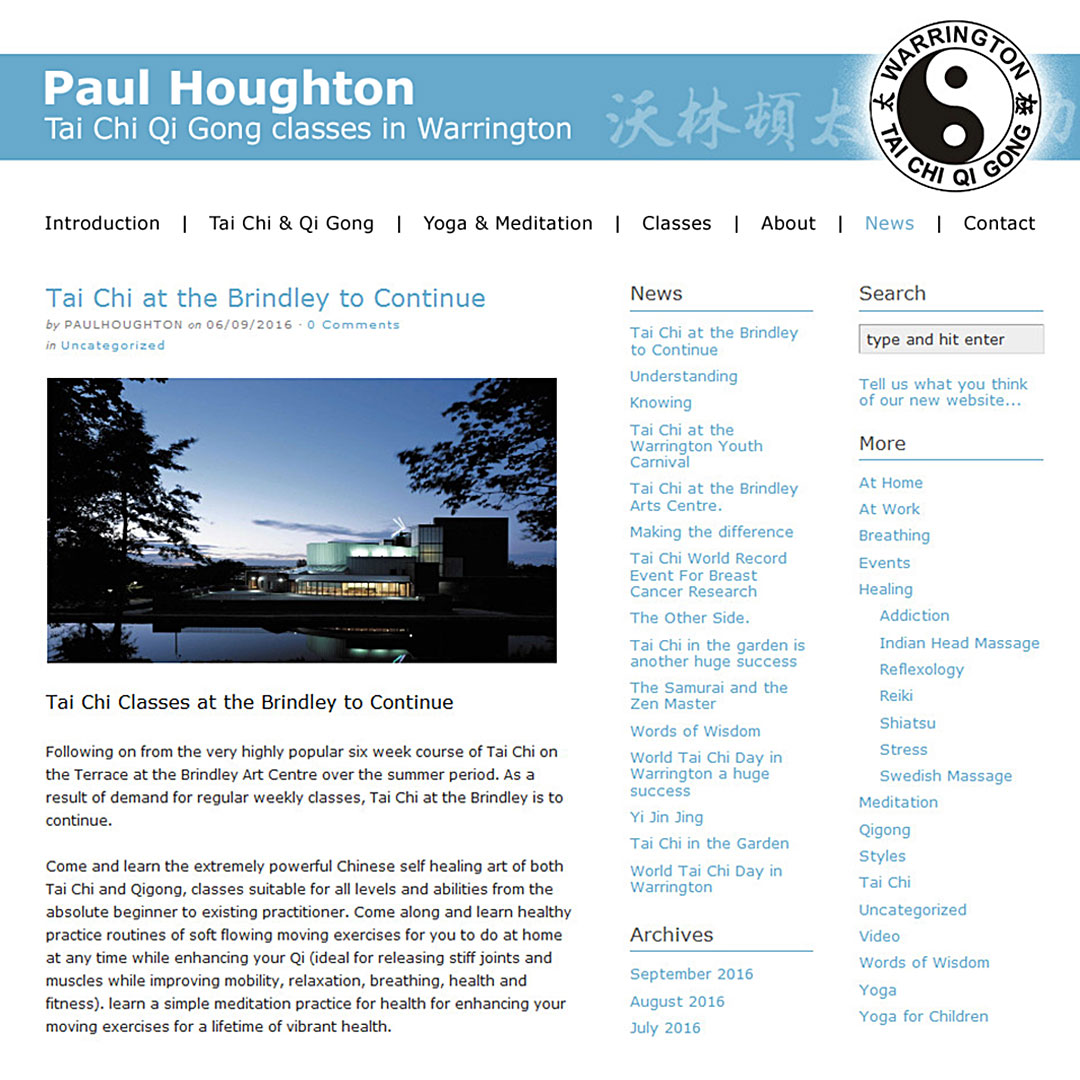 website for client