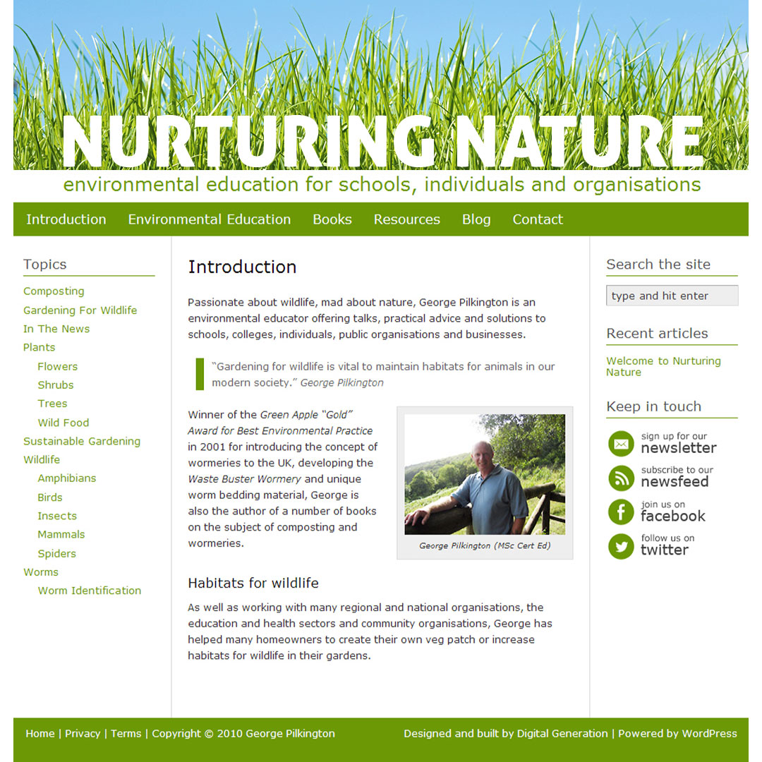 website for client