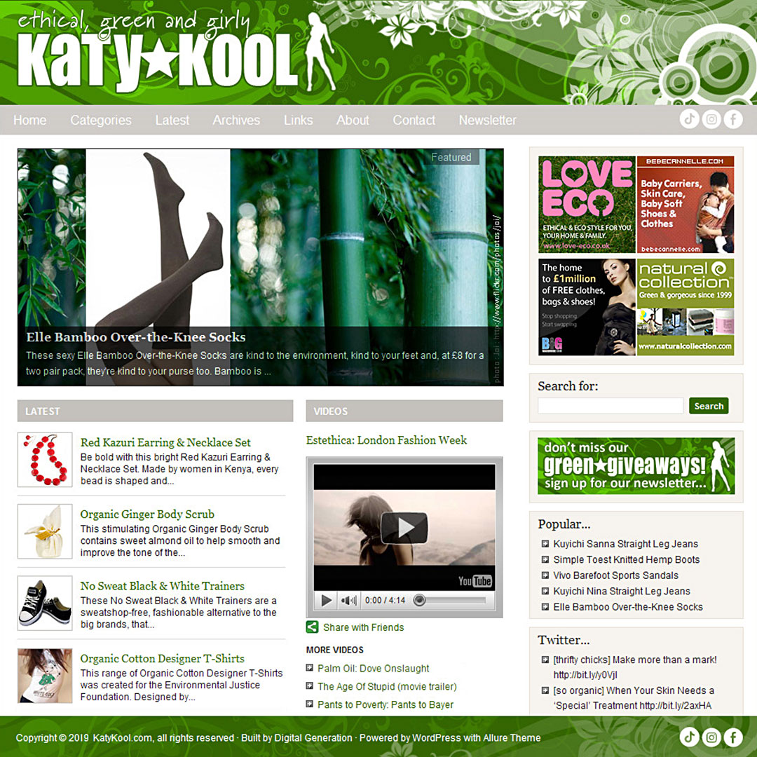 website for client
