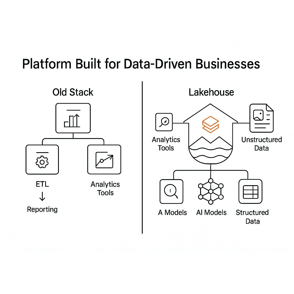 Platform built for data driven businesses