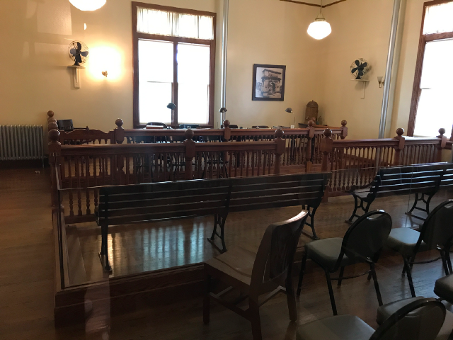 Ellis Island “Board of Special Inquiry” hearing room