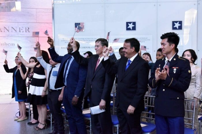 Oath of Allegiance Ceremony