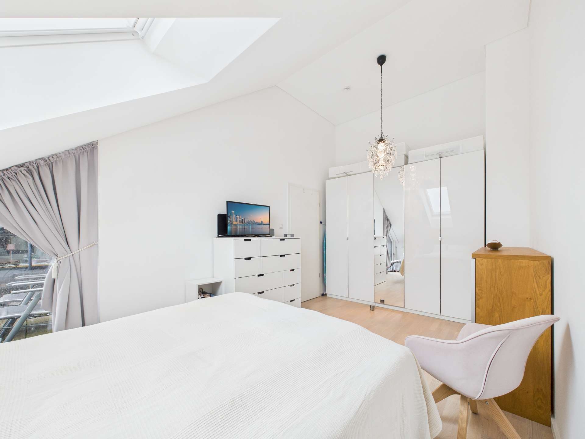 Schlafzimmer nach Westen