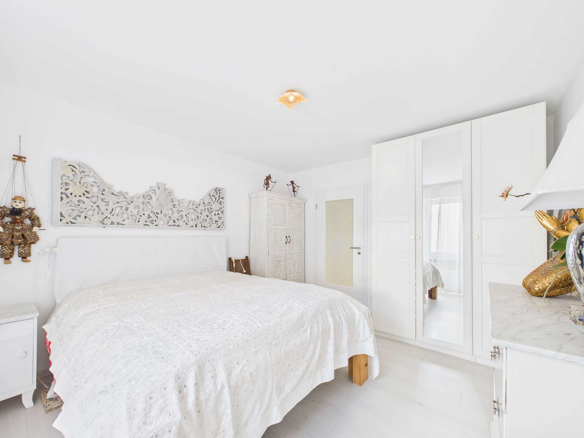 Schlafzimmer Richtung Schrank