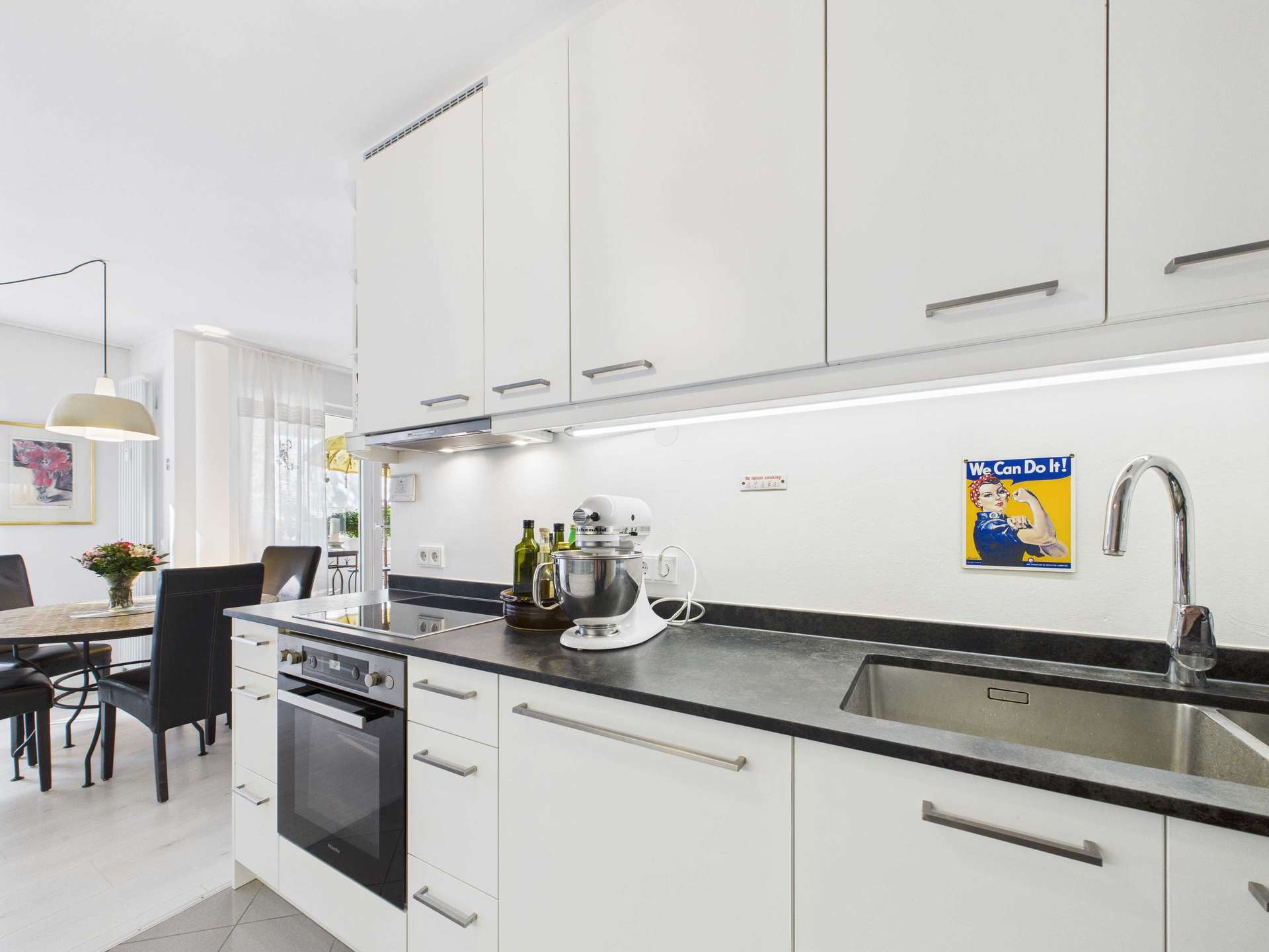 Küche Richtung Essplatz