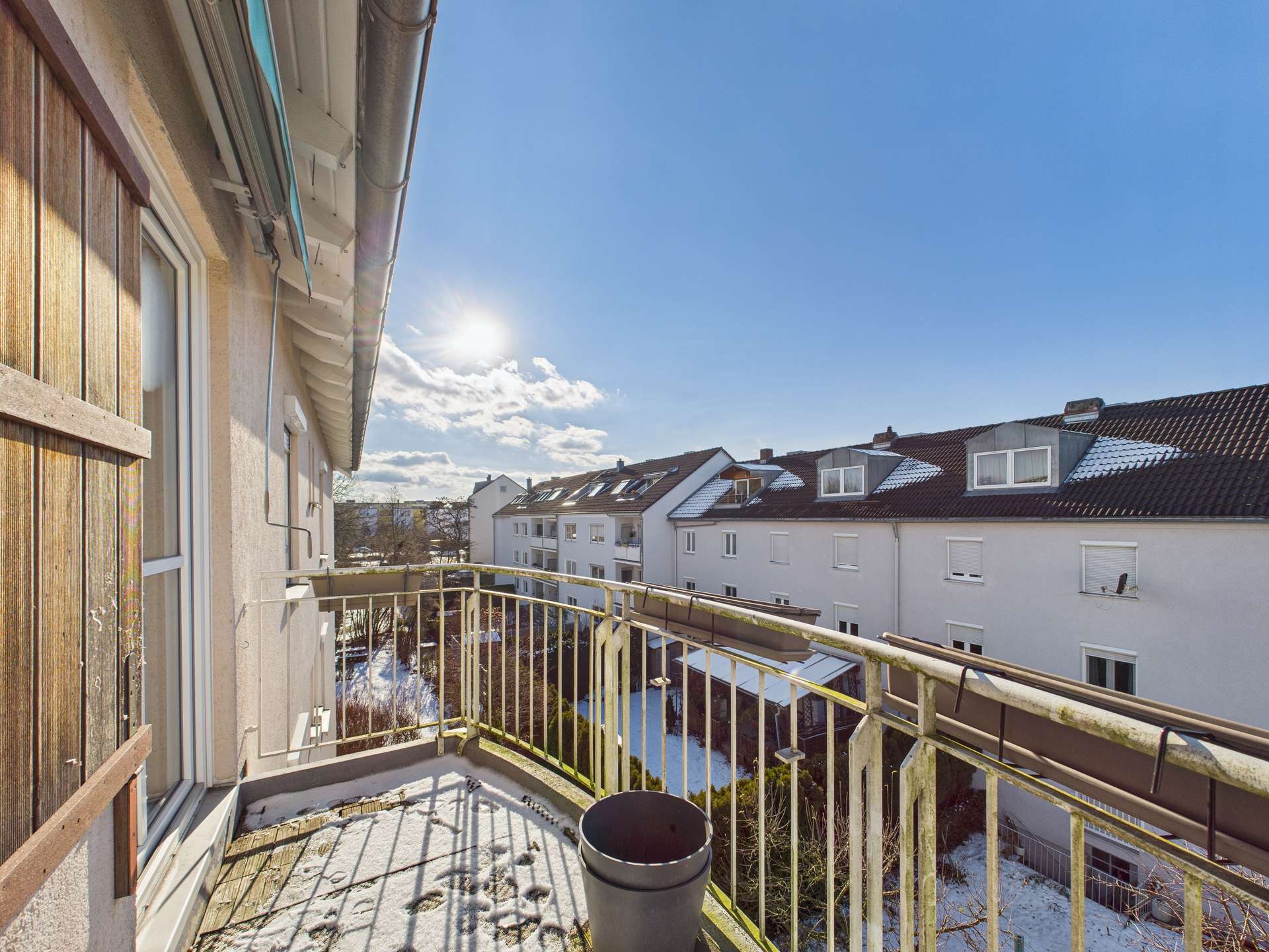 Balkon nach Südwesten