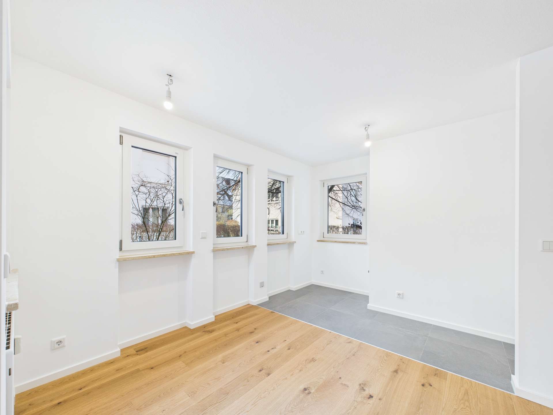 Wohn-Esszimmer, Küche