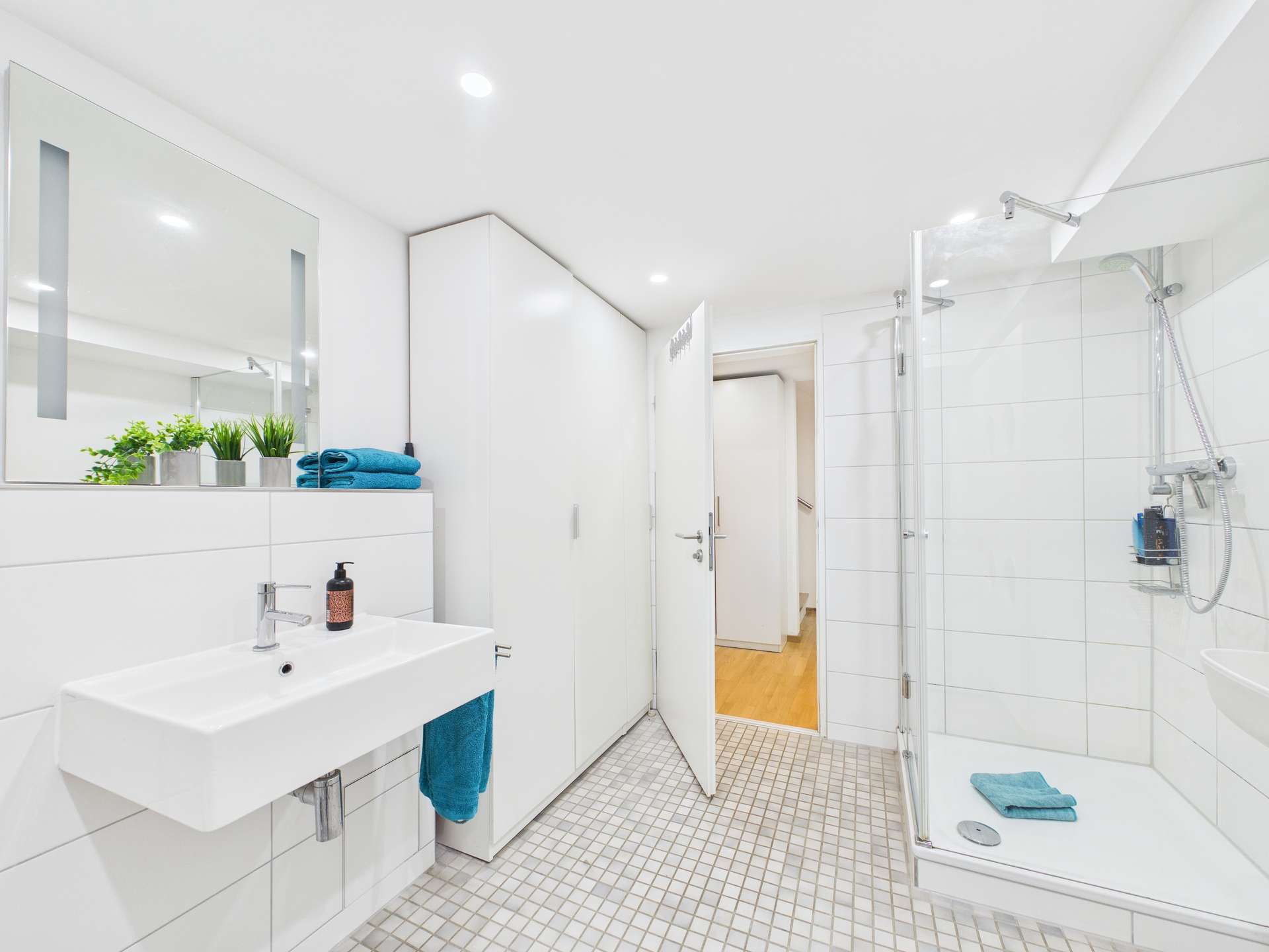 Bad & Waschraum im UG