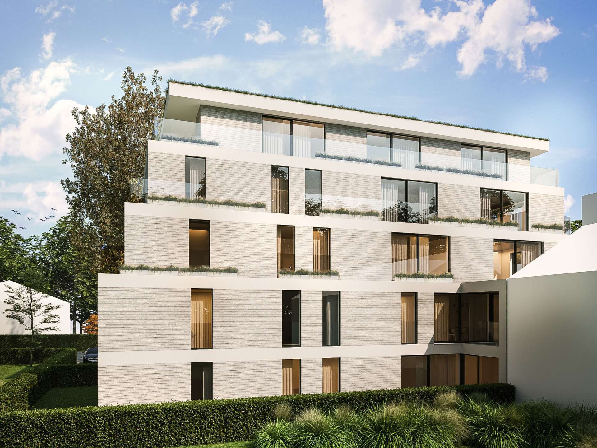 Visualisierung Ostfassade
